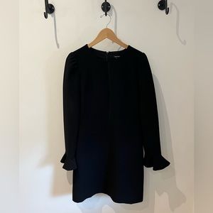 Club Monaco black dress with sleeve detail
